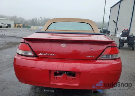2001 Toyota Camry Solara Se z USA, uszkodzony, nr VIN 2T1FF22P11C458250
